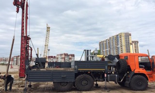 Инженерно-сейсмологические изыскания в Новом Уренгое в октябре